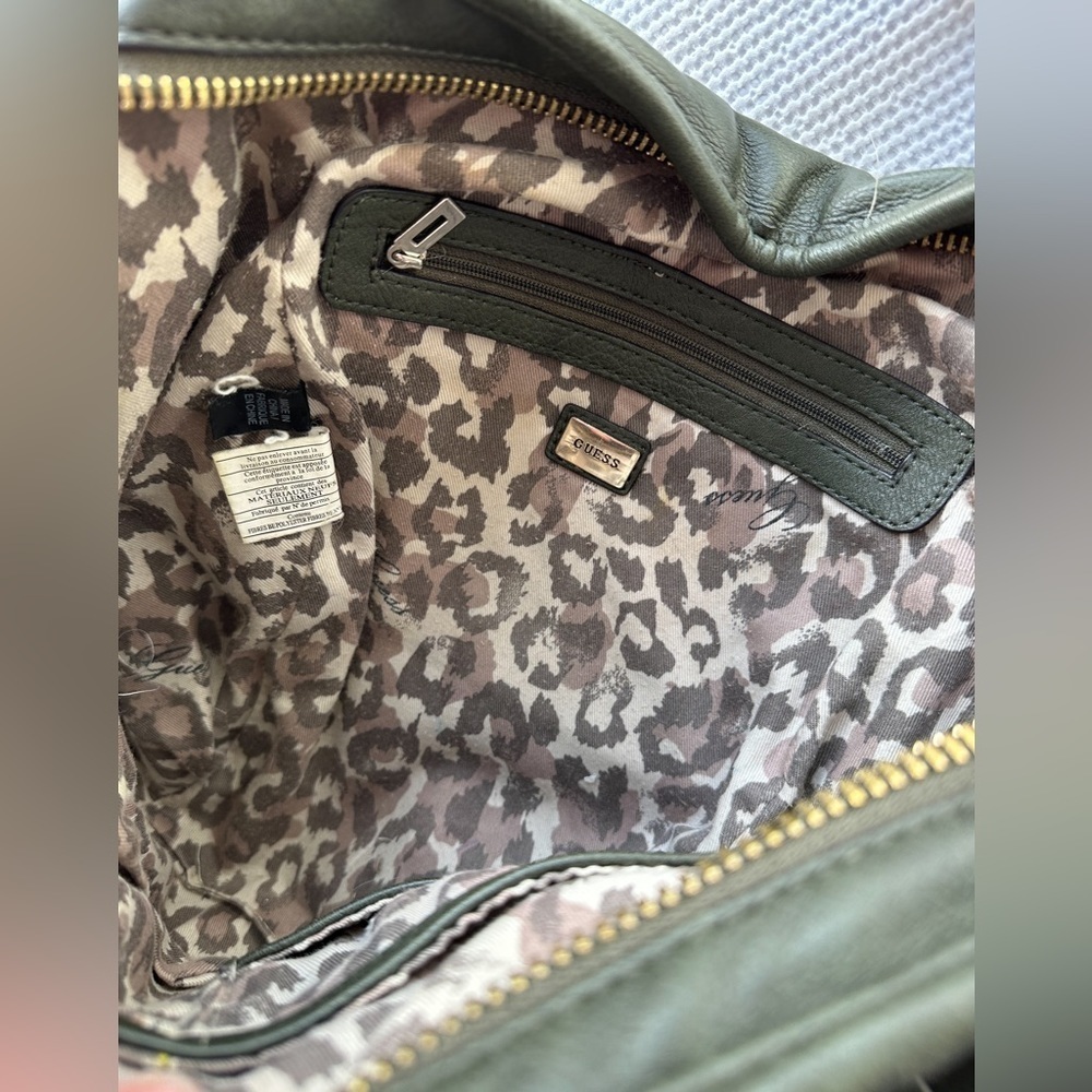 Guess - Side Body Bag/Purse - Deep Green - Picture 9 of 9